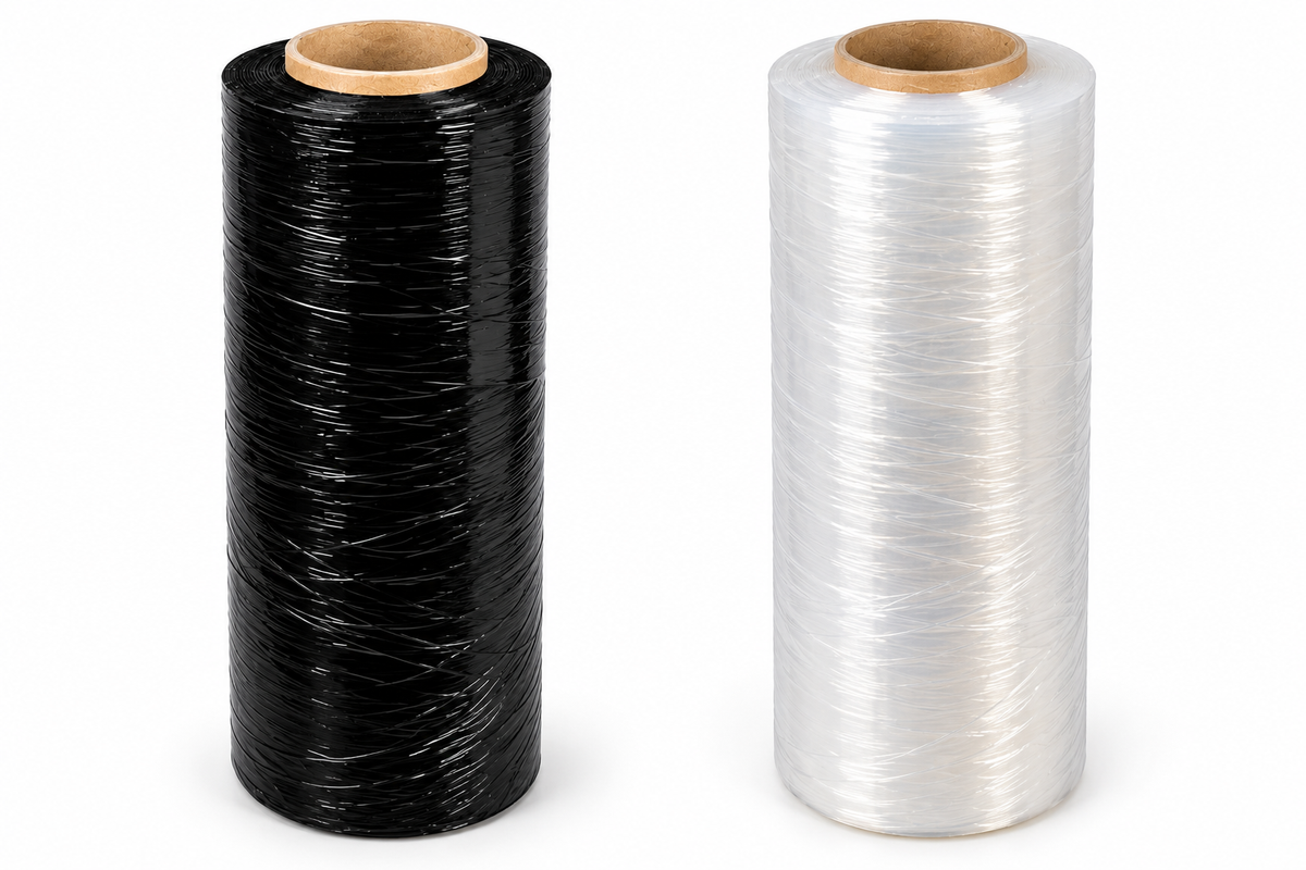 Stretch Wrap 18" x 1500 FT – 80 Gauge | 4 Rolls/Case