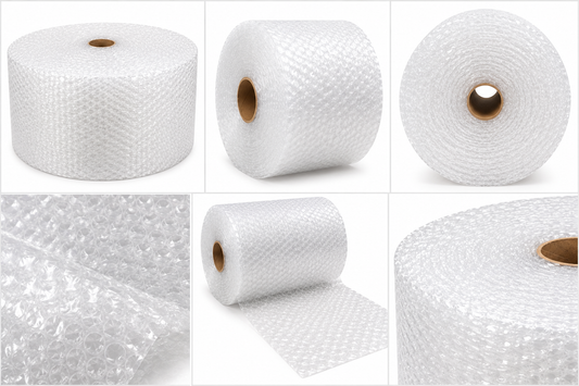 Bubble Wrap Roll 12" x 250 FT – 1/2" Large Bubble